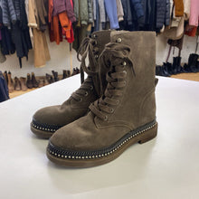 Load image into Gallery viewer, Vince Camuto suede combat boots 7