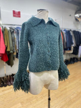 Load image into Gallery viewer, Zara fringe sleeve cardi S