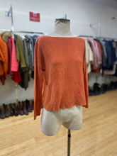 Load image into Gallery viewer, Eileen Fisher merino wool cropped sweater M