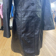 Load image into Gallery viewer, Laurence Roy vintage leather coat M
