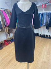Load image into Gallery viewer, Danier fitted mix leather fabric dress 10