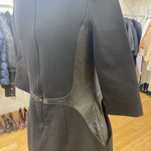 Load image into Gallery viewer, Danier fitted mix leather fabric dress 10