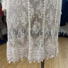 Load image into Gallery viewer, Benee Pink vintage lace dress (no lining) XS/S