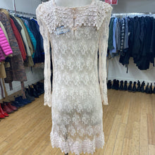 Load image into Gallery viewer, Benee Pink vintage lace dress (no lining) XS/S