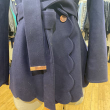 Load image into Gallery viewer, Ted Baker wool/cashmere/blend scalloped light coat 1