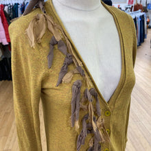 Load image into Gallery viewer, Sparrow cotton/cashmere/blend light cardi XS