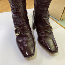 Load image into Gallery viewer, L.K. Bennett patent boots 39