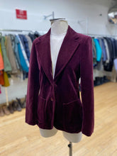 Load image into Gallery viewer, Highland Queen velvet vintage blazer 14 (smaller, Made in Canada)