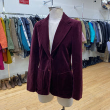 Load image into Gallery viewer, Highland Queen velvet vintage blazer 14 (smaller, Made in Canada)