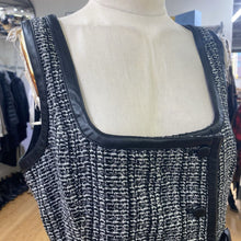 Load image into Gallery viewer, Maeve tweed/pleather dress 12