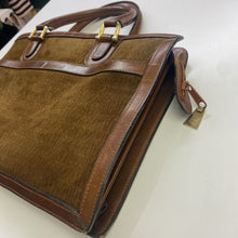 Load image into Gallery viewer, Vintage brown handbag