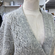 Load image into Gallery viewer, Part Two wool/mohair open knit cardi XS