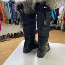 Load image into Gallery viewer, Michael Kors leather/quilted tall boots 7.5
