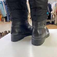 Load image into Gallery viewer, Michael Kors leather/quilted tall boots 7.5