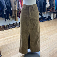 Load image into Gallery viewer, Levis corduroy maxi skirt 30