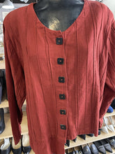 Load image into Gallery viewer, Kaliyana Top Long Sleeve M/L Removable Shoulder Pads