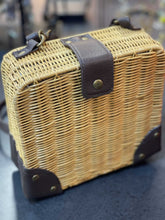 Load image into Gallery viewer, Alex Max Wicker handbag NWT