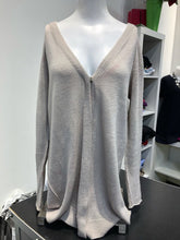 Load image into Gallery viewer, Burberry light knit wool blend cardi L *As Is(pilling
