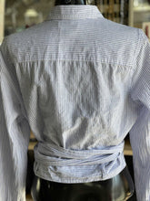 Load image into Gallery viewer, J Crew Wrap Top Long Sleeve 12