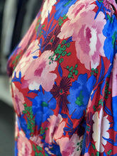 Load image into Gallery viewer, Zara floral,banded waist top S