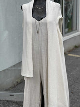 Load image into Gallery viewer, Shinestar Linen Jumpsuit S