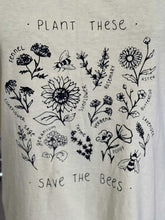 Load image into Gallery viewer, Comfort Colors Plant These Save The Bees Sleeveless Top S