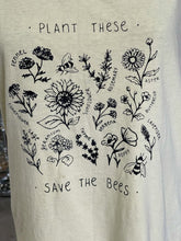 Load image into Gallery viewer, Comfort Colors Plant These Save The Bees Sleeveless Top S