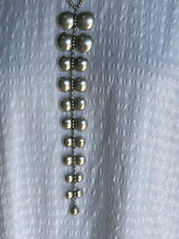 Load image into Gallery viewer, Long Silver Necklace