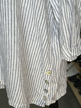 Load image into Gallery viewer, Sigrid Olsen Linen Top Long Sleeve 1X