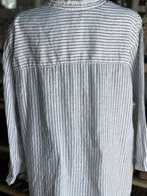 Load image into Gallery viewer, Sigrid Olsen Linen Top Long Sleeve 1X
