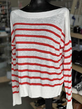 Load image into Gallery viewer, Banana Republic Linen Top Long Sleeve L