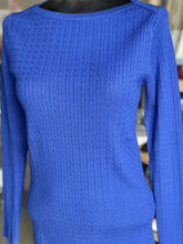 Load image into Gallery viewer, Tommy Hilfiger Cable Knit Top Long Sleeve S