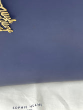 Load image into Gallery viewer, Sophie Hulme Large Square Albion Saddle Leather Square Tote