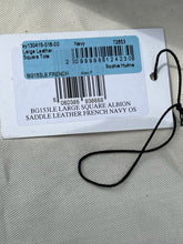 Load image into Gallery viewer, Sophie Hulme Large Square Albion Saddle Leather Square Tote