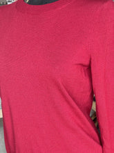 Load image into Gallery viewer, Tahari Merino Wool Top Long Sleeve M