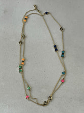 Load image into Gallery viewer, Kate Spade Long Bow/Spade Necklace