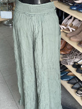 Load image into Gallery viewer, Wilfred Flowy Elasticized Waist Pants L