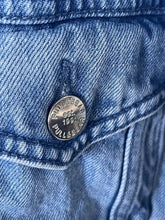 Load image into Gallery viewer, Pull & Bear Frayed Hem Denim Jacket M