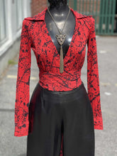 Load image into Gallery viewer, Diane Von Furstenburg Wrap Top 0