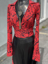 Load image into Gallery viewer, Diane Von Furstenburg Wrap Top 0