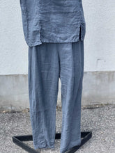 Load image into Gallery viewer, Ellamoda Linen Elastic waist Pants L