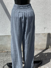 Load image into Gallery viewer, Ellamoda Linen Elastic waist Pants L