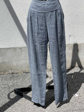 Load image into Gallery viewer, Ellamoda Linen Elastic waist Pants L