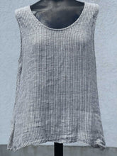 Load image into Gallery viewer, Flax Sleeveless Linen Top M