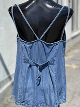 Load image into Gallery viewer, Guess denim Tank Top L