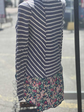 Load image into Gallery viewer, Anthropologie striped/floral Top Long Sleeve S