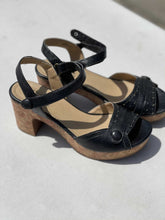 Load image into Gallery viewer, Miz Mooz Cork Heel Sandal 7.5/38