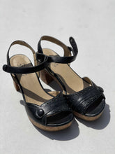 Load image into Gallery viewer, Miz Mooz Cork Heel Sandal 7.5/38