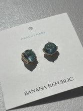 Load image into Gallery viewer, Banana Republic March Stone Earrings NWT