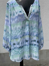 Load image into Gallery viewer, Together Top Long Sleeve No Size Tag Fits Like XXL